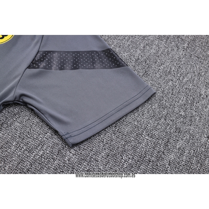 Camiseta Polo del Borussia Dortmund 23-24 Gris